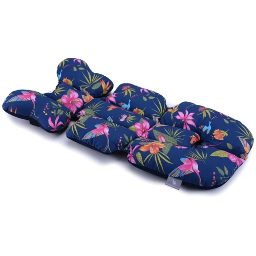 Матрас в коляску и автокресло Cottonmoose Air 828/81/100 (синий райские птицы, синяя сетка): Производитель Cottonmoose