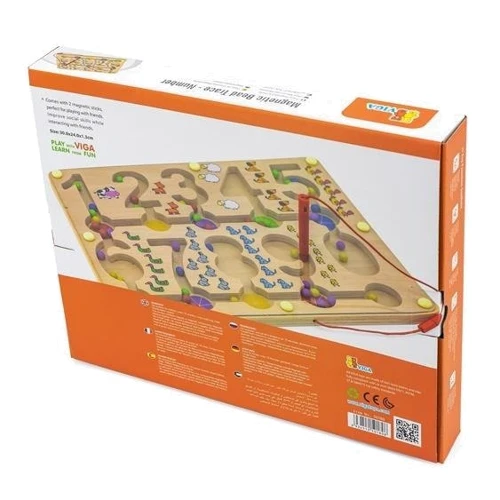 Магнитный лабиринт Viga Toys Цифры (50180)