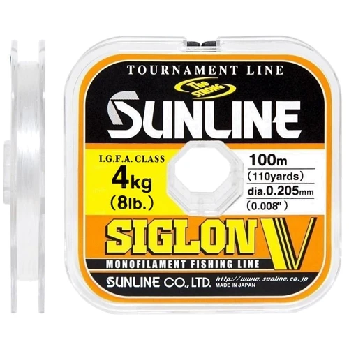 

Леска Sunline Siglon V 100м #4/0.33мм 8кг (1658.04.06)