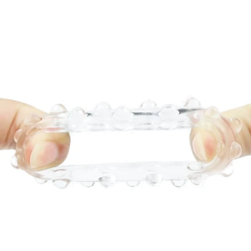 Эрекционное кольцо LoveToy POWER PLUS Cockring, Clear