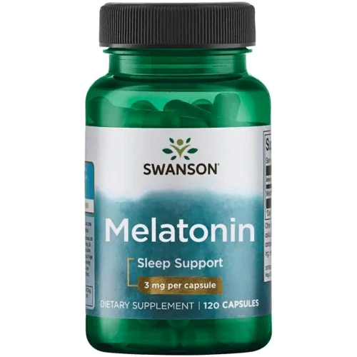 Swanson, Melatonin 3 mg 120 caps (SWA-01502)