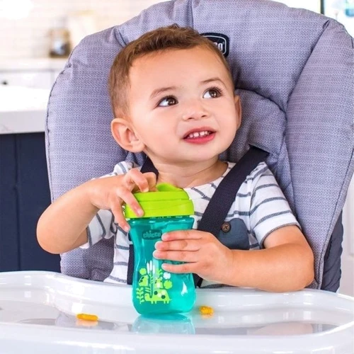 Поильник-непроливайка Chicco Easy Cup от 12 месяцев 266 мл Зеленый (06961.20.04): Производитель Chicco