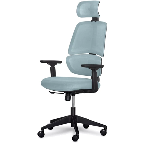 Офісне крісло Mealux Leo Air Grey Blue (Y-546 KBGL): Максимальне навантаження, кг 120