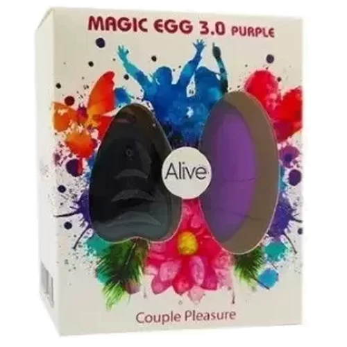 Виброяйцо Alive Magic Egg 3.0 Purple з пультом ДУ
