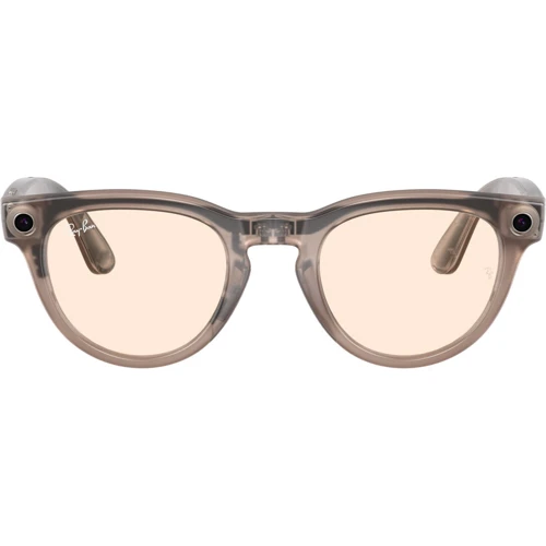 Смарт-окуляри Ray-Ban Meta Headliner Shiny Warm Stone - Transitions Clear/Saffron Yellow size M (RW4009 6705ZX 50-23) фото 3