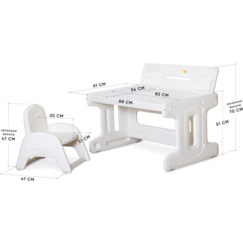 Дитячий комплект Mealux Kris White (KD-F032 White)