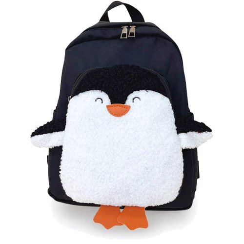 Дитячий рюкзак Evo-kids Small Pinguin Black (2418-3-Black-pinguin)
