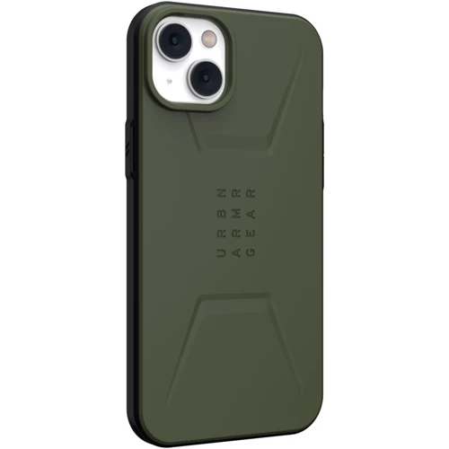 Чохол для iPhone Urban Armor Gear UAG Графічний Magsafe Olive (114037117272) for iPhone 14 Plus: Матеріали силикон