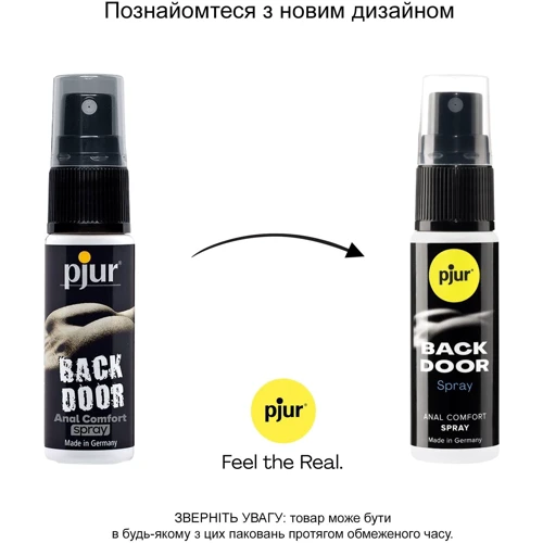 Расслабляющий анальный спрей pjur backdoor 20 мл с пантенолом и алоэ, высококонцентрированный