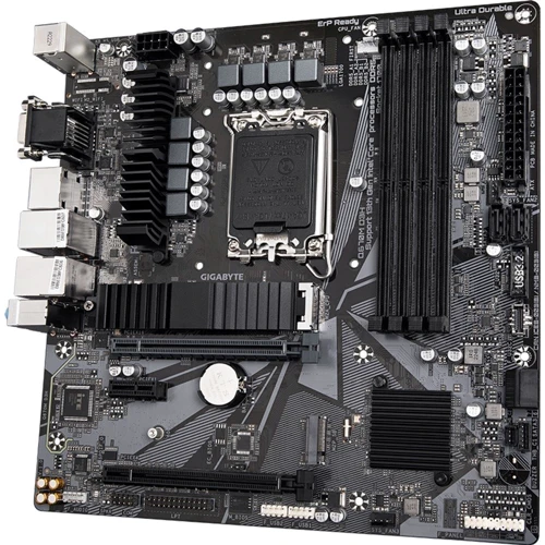 GIGABYTE Q670M D3H: Разъемы на плате USB Type-C, USB 3.2 Gen 1, USB 2.0, СОМ, SATA 3.0, PCI Express x1, M.2