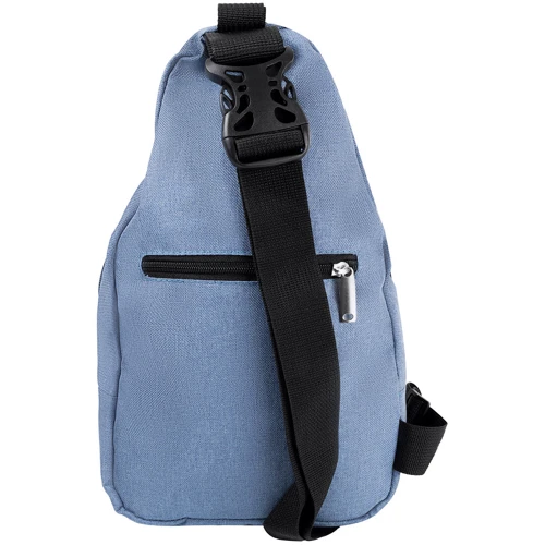 Мужская сумка-слинг DNK Leather синяя (DNK-JOKER№3-BAG-4): Пол Мужской