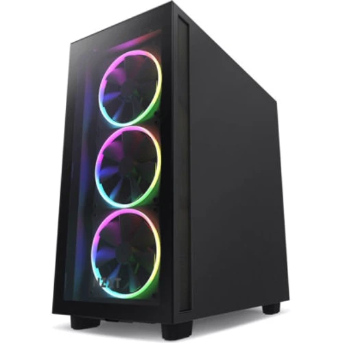 Корпус NZXT H7 v1 2022 Elite Edition All Black (CM-H71EB-01): Форм-фактор материнської плати ATX / E-ATX / Micro-ATX / Mini-ITX