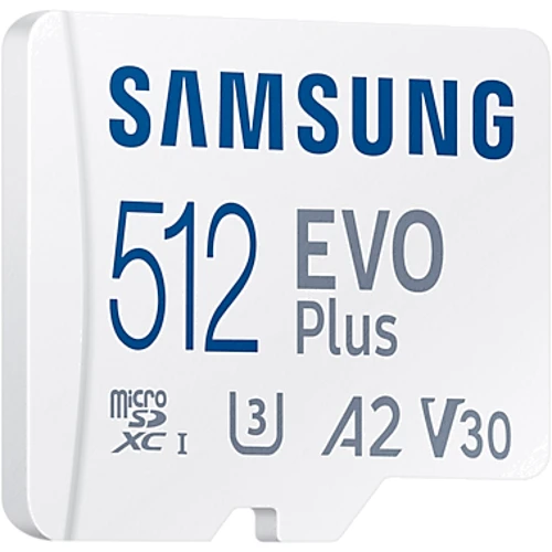 Карта пам'яті Samsung 512GB microSDXC Class 10 UHS-I U3 Evo Plus + adapter (MB-MC512KA/EU) фото 6