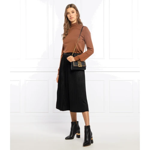 Женская сумка кросс боди Guess Bling Mini Crossbody Flap черная (HWVB7984780-BLA): Пол Женский