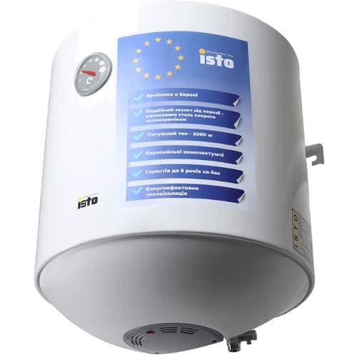 Бойлер ISTO 50 2kWt IV504420/1h: Монтаж Вертикальный настенный