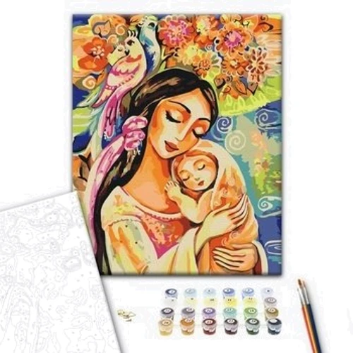Картина по номерам Brushme Материнская любовь 40x50 см (BS51591): Производитель Brushme