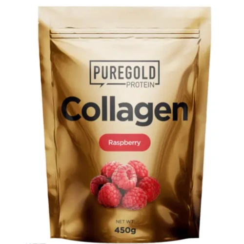 Pure Gold Collagen 450 g / 37 servings / Raspberry