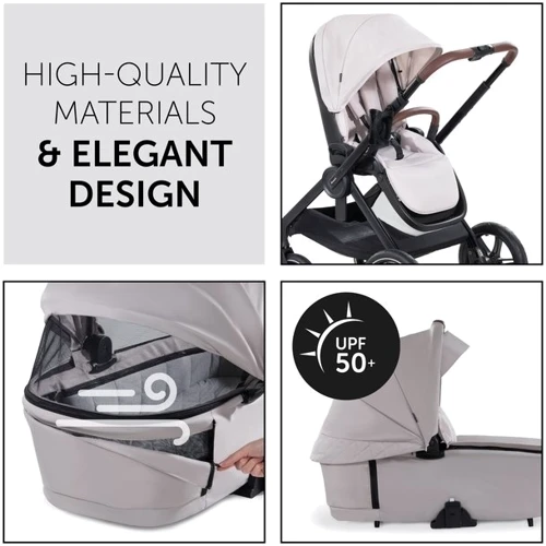 Універсальна коляска 2 в 1 Hauck Walk N Care Beige (16546-1): Можливість встановлення люльки опция