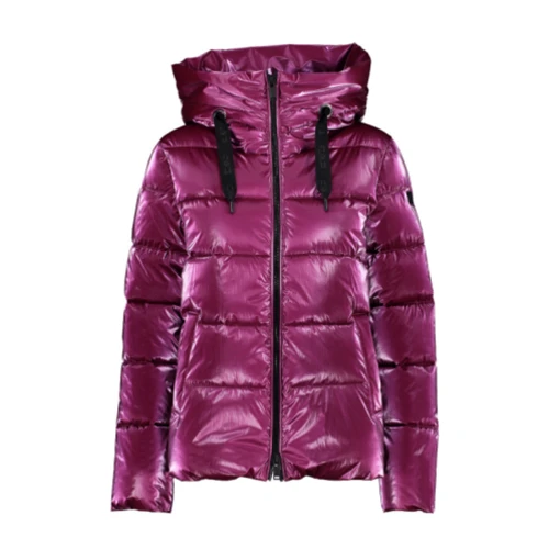 Куртка CMP Woman Jacket Fix Hood 31K2856-C910 50 (42) фиолетовая зимняя с капюшоном
