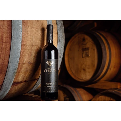 Вино Чизай Мерло Выдержанное красное сухое 0.75л (VTS6315052): Сорт винограда Merlot