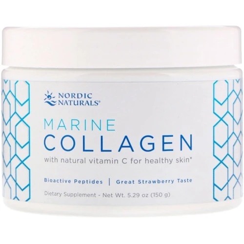 Nordic Naturals Marine Collagen Морской коллаген со вкусом клубники 150 г