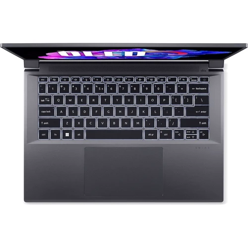 Ноутбук Acer Swift X OLED SFX14-71G (NX.KEVEX.11G): Процессор Intel Core i5-13500H (2.6 - 4.7 ГГц) / 12 - ядерный