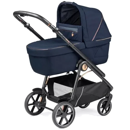 Коляска Peg-Perego 3 в 1 Veloce Blue Shine SL синяя (PACK-VEL31SL000007): Тип коляски Универсальная коляска (3-в-1)