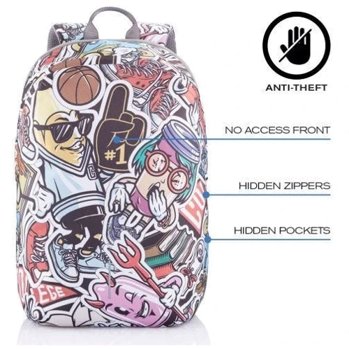 XD Design Bobby Soft Art Anti-Theft Graffiti (P705.868) for MacBook Pro 15-16" фото 9