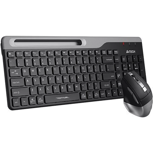 Комплект беспроводной A4Tech FB2535C Smoky Gray: Назначение Для ПК