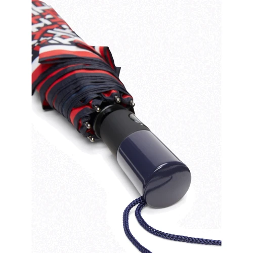 Зонт женский автомат Tommy Hilfiger разноцветный (TH1501W): Фасон Складной (3 сложения)