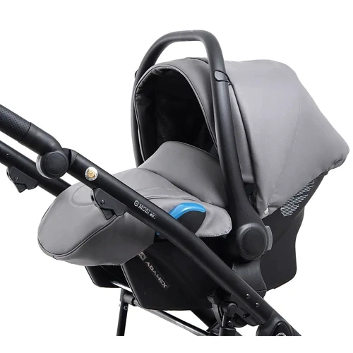 Автокрісло Adamex Kite Шкіра 100% SA-4 Темно-сірий (625980 фото 8