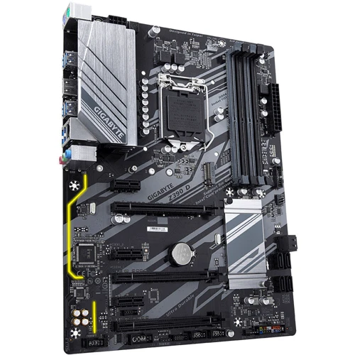 GIGABYTE Z390 D: Роз'єми на платі SATA 3.0, M.2