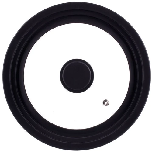 Кришка Ardesto Black Mars Smart 20/22/24 см (AR2024UL): Тип кришка з силіконовою насадкою