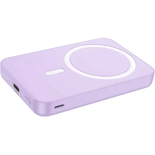 Внешний аккумулятор Hoco Power Bank 5000mAh J109 Easy MagSafe PD 20W Purple: Количество USB 1