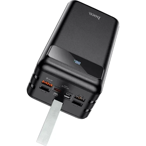 Внешний аккумулятор Hoco Power Bank 60000mAh J86B Electric 22.5W Black: Сила тока на выходе, A 3