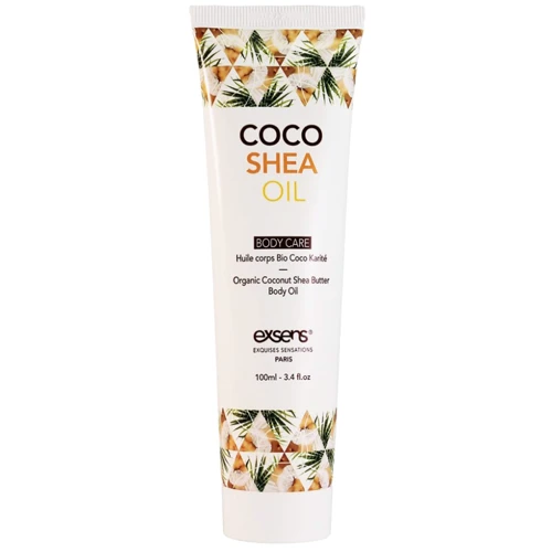 Органическое кокосовое масло Карите (Ши) для тела EXSENS Coco Shea Oil 100 мл: Тип Масло