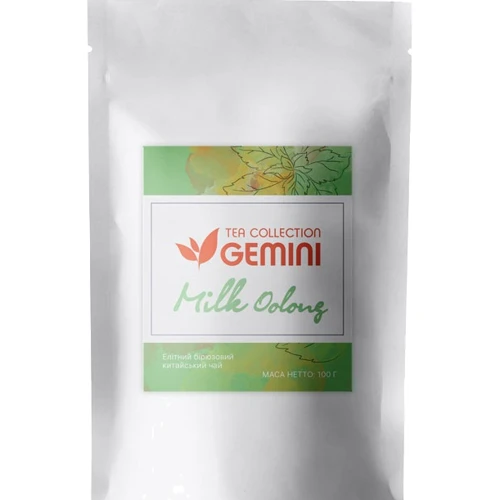 Чай Gemini зелений Tea Collection Молочний улун 100 г (5000000004218)
