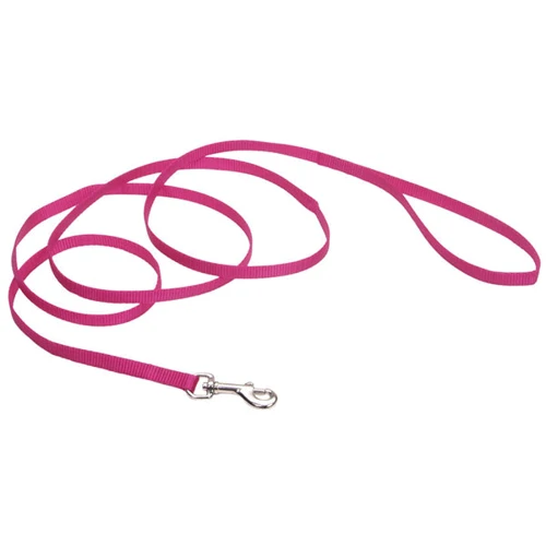 Поводок Coastal Nylon для собак розовый 1 смx1.2 м
