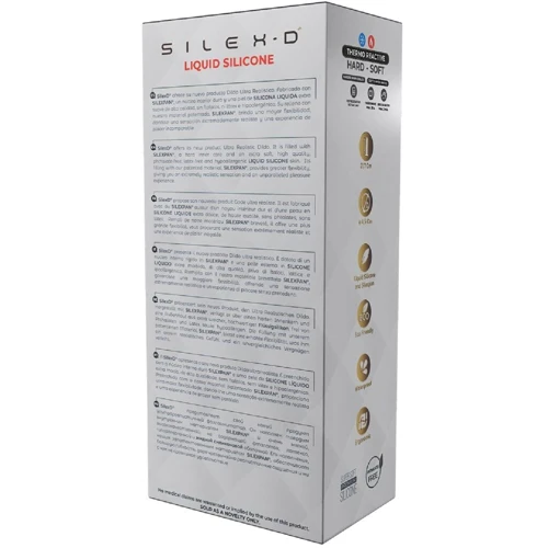 Фаллоимитатор SilexD Oscar Flesh (MODEL 2 size 9in) Liquid Silicone подходит для Apollo