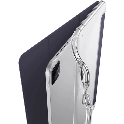 Аксессуар для iPad BeCover Case Book Soft TPU with Pencil mount Deep Blue (706775) for iPad Pro 12.9" (2020-2021): Материал искусственная кожа