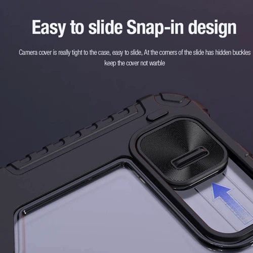 Аксессуар для iPad Nillkin Bumper Pro Multi-angle Black for iPad Pro 13 2024 M4: Материал поликарбонат