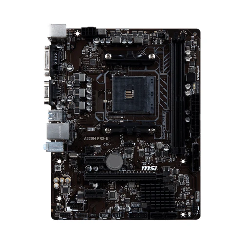 MSI A320M PRO-E Socket AM4: Оперативна пам'ять DDR4 3200