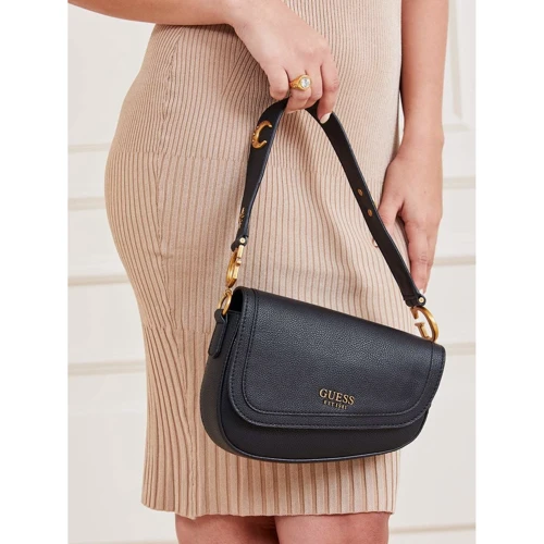 Жіноча сумка через плече Guess G Dream Shoulder Bag чорна (HWVB8376200-BLA): Тип Сумки