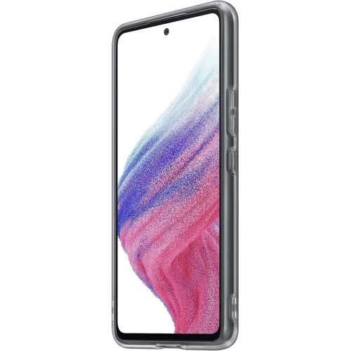 Аксесуар для смартфона Samsung Soft Clear Cover Black (EF-QA536TBEGRU) для Samsung A536 Galaxy A53 5G: Тип накладка на задню частину