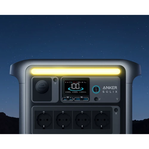 Зарядная станция Anker Solix C1000 1056Wh 1800W (A1761311) UA: Размер, мм 376x205x267