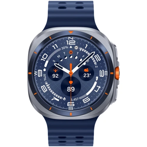Смарт-часы Samsung Galaxy Watch Ultra 2025 47mm LTE Titanium Blue (SM-L705FZB2) (UA): Дисплей 1.5" Super AMOLED (480х480) / 452 ppi