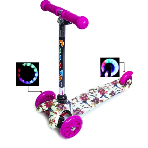 Самокат Mini Scooter. Lily (с рисунком)