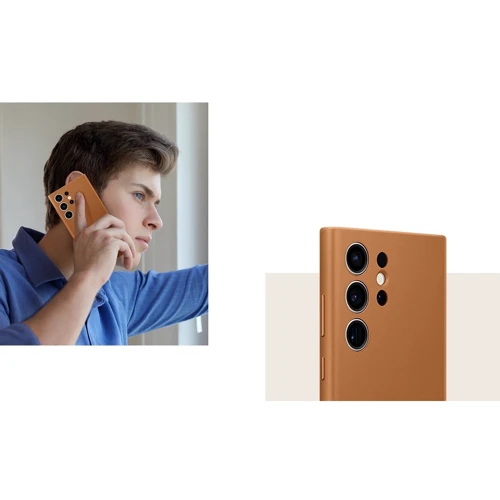 Чехол для телефонов Samsung Leather Case Black (EF-VS918LBEGRU) for Samsung S918 Galaxy S23 Ultra: Тип накладка на заднюю часть