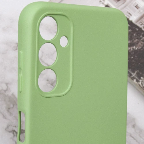 Чехол для телефонов Lakshmi Case Silicone Cover Full Camera Pistachio for Samsung A145 Galaxy A14 4G / A146 Galaxy A14 5G: Цвет фисташковый