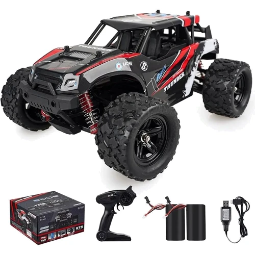 Машина на радиоуправлении: противоударный корпус, резиновые шины (HS 18311)